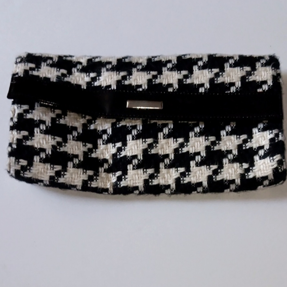 Houndstooth Clutch Purse